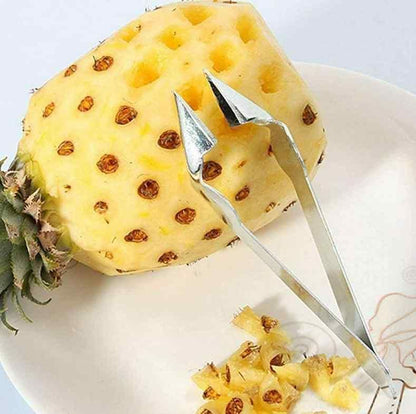 Stainless Steel Pineapple Eye Remover Clip�
