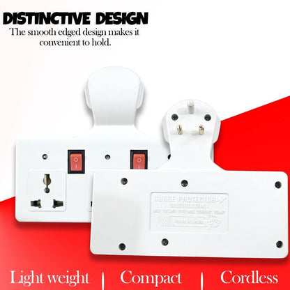 3 Pin Multi Plug Point  Cordless Wall Socket Extension Board
